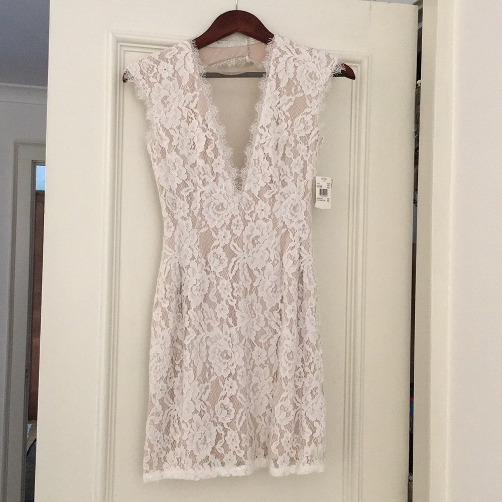 Aidan by Aidan Mattox Lace Dress